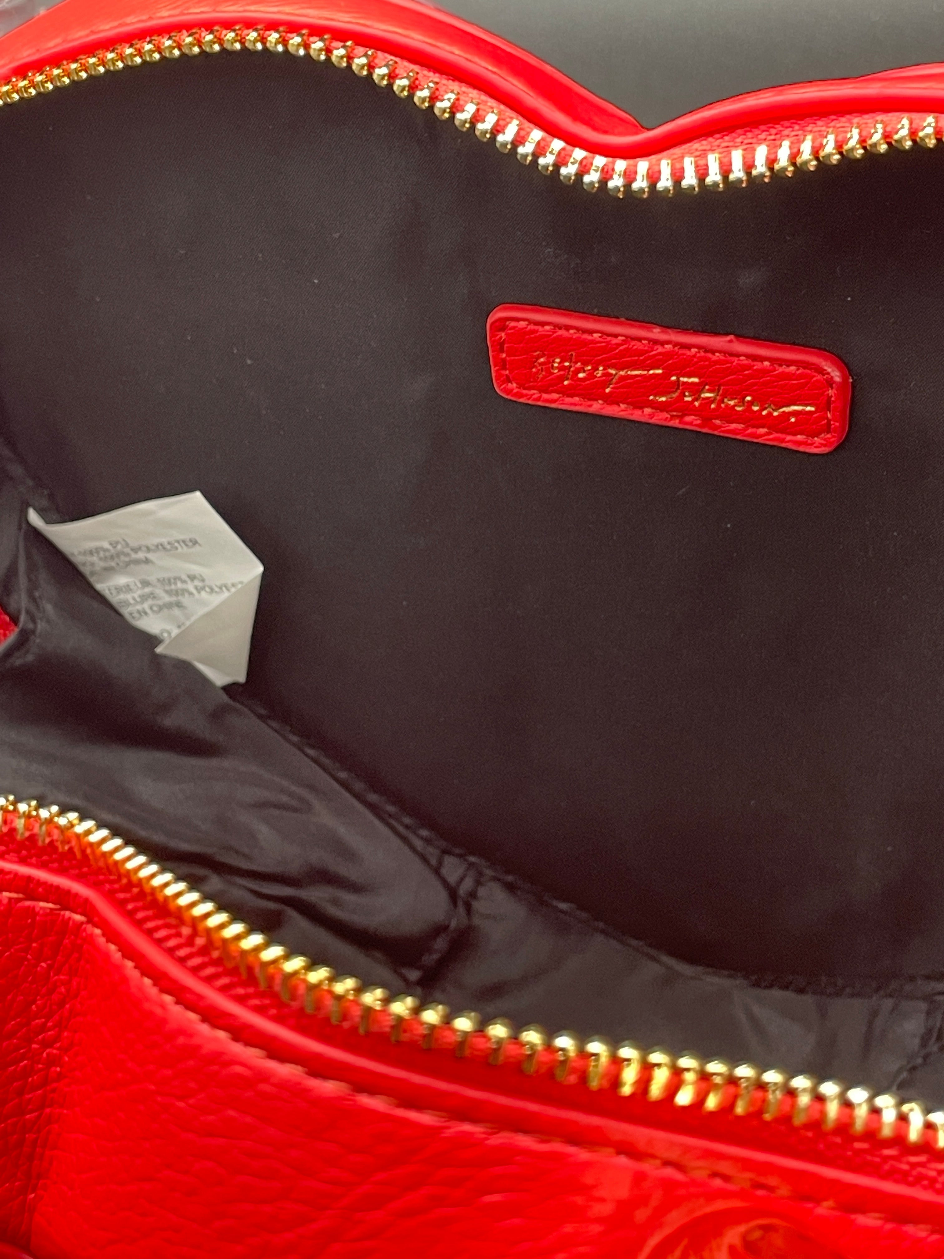 Betsey Johnson Kitsch Devil In The Details Crossbody Red