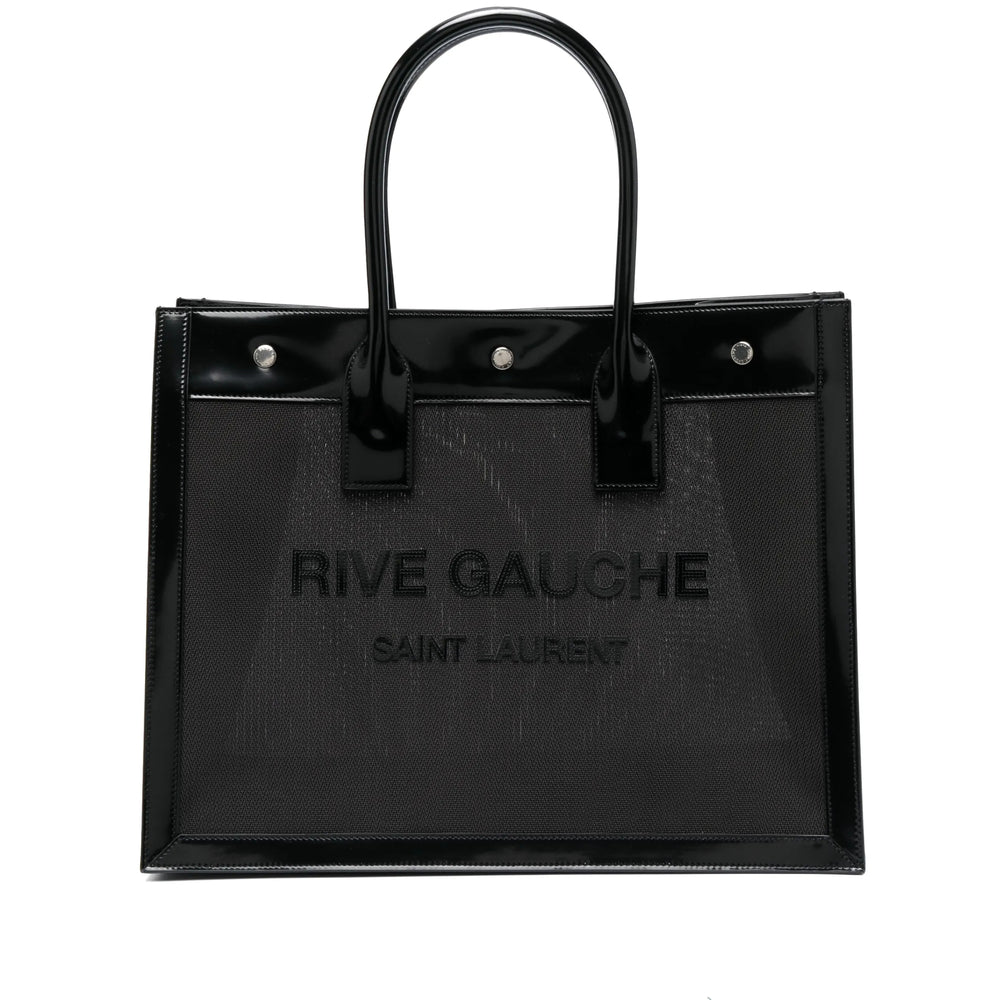 Saint Laurent Black Tote Bags Women