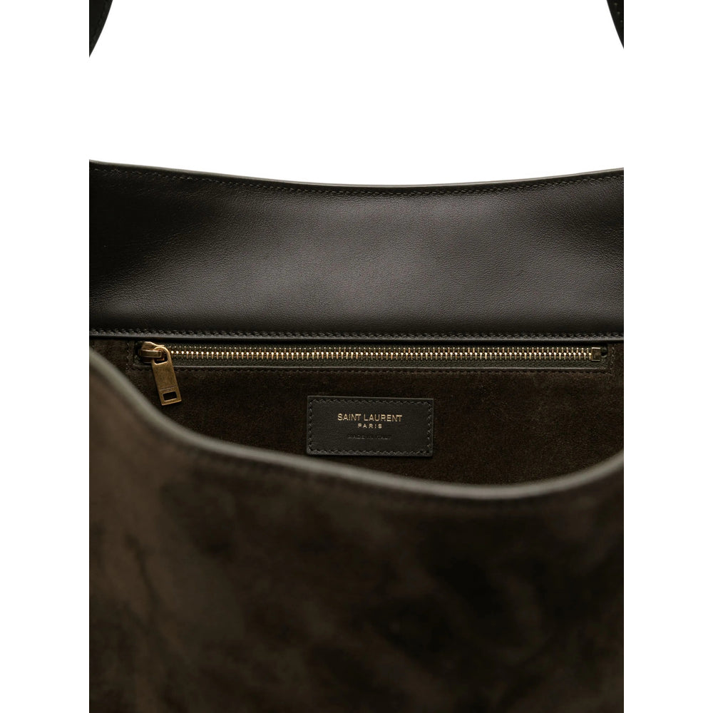 Saint Laurent Brown Tote Bags Women