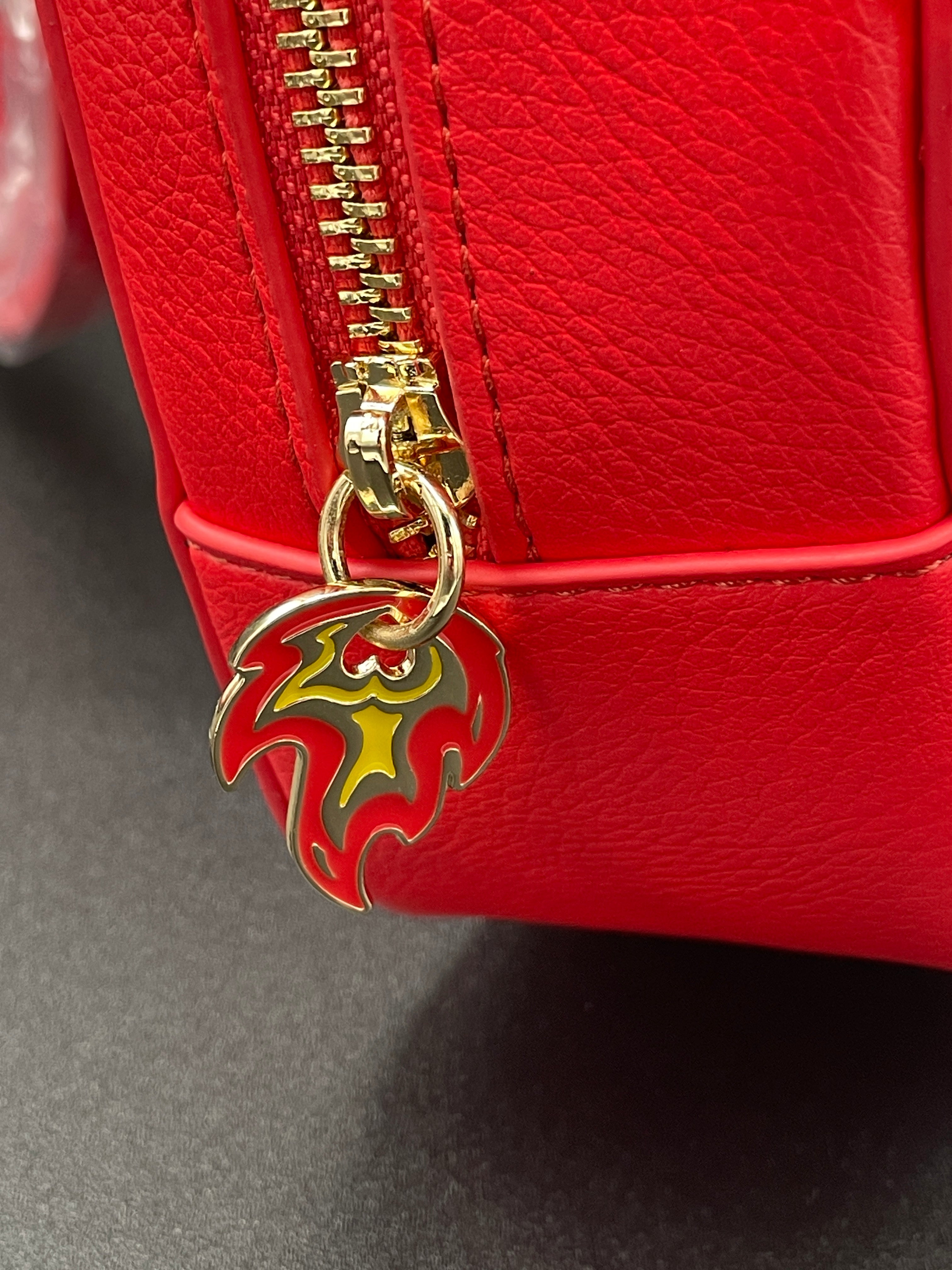 Betsey Johnson Kitsch Devil In The Details Crossbody Red
