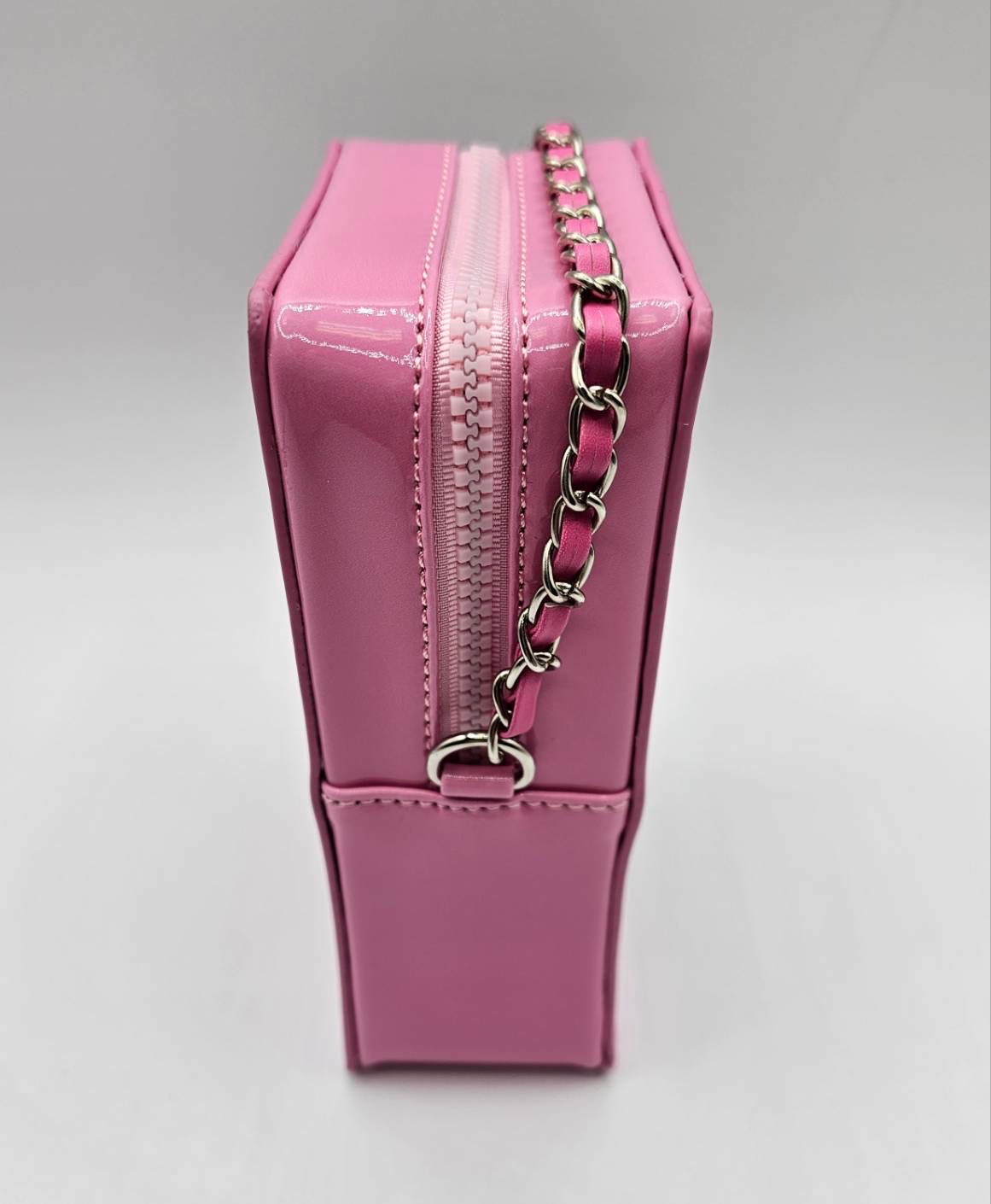 Snakk Attakk Pink Pocky Style Crossbody Bag