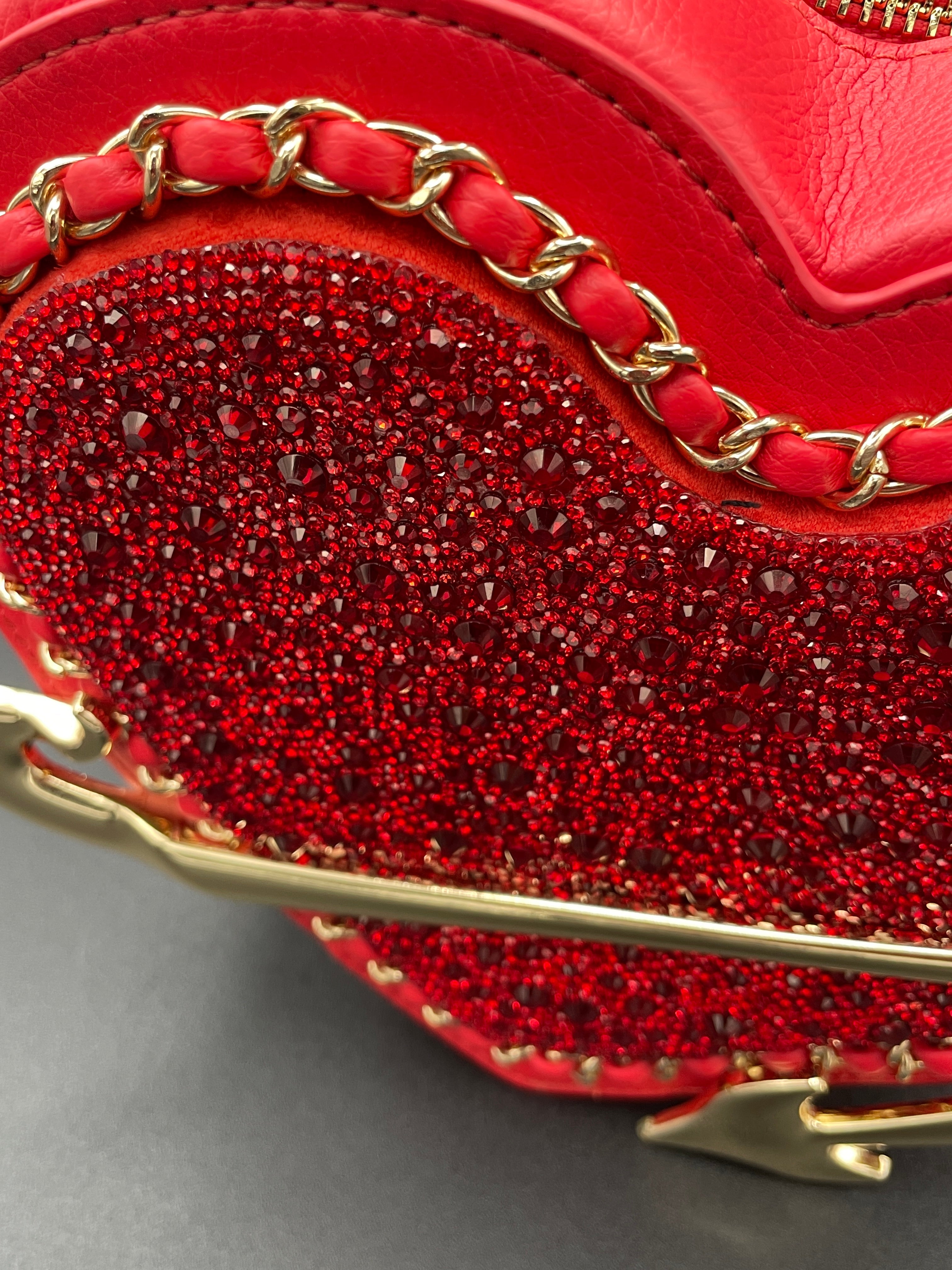 Betsey Johnson Kitsch Devil In The Details Crossbody Red