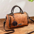Rose Charm Boston Handbag