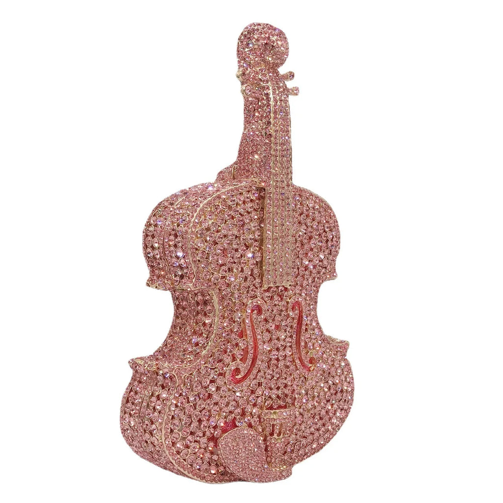 Violin Bling Diamond Purse