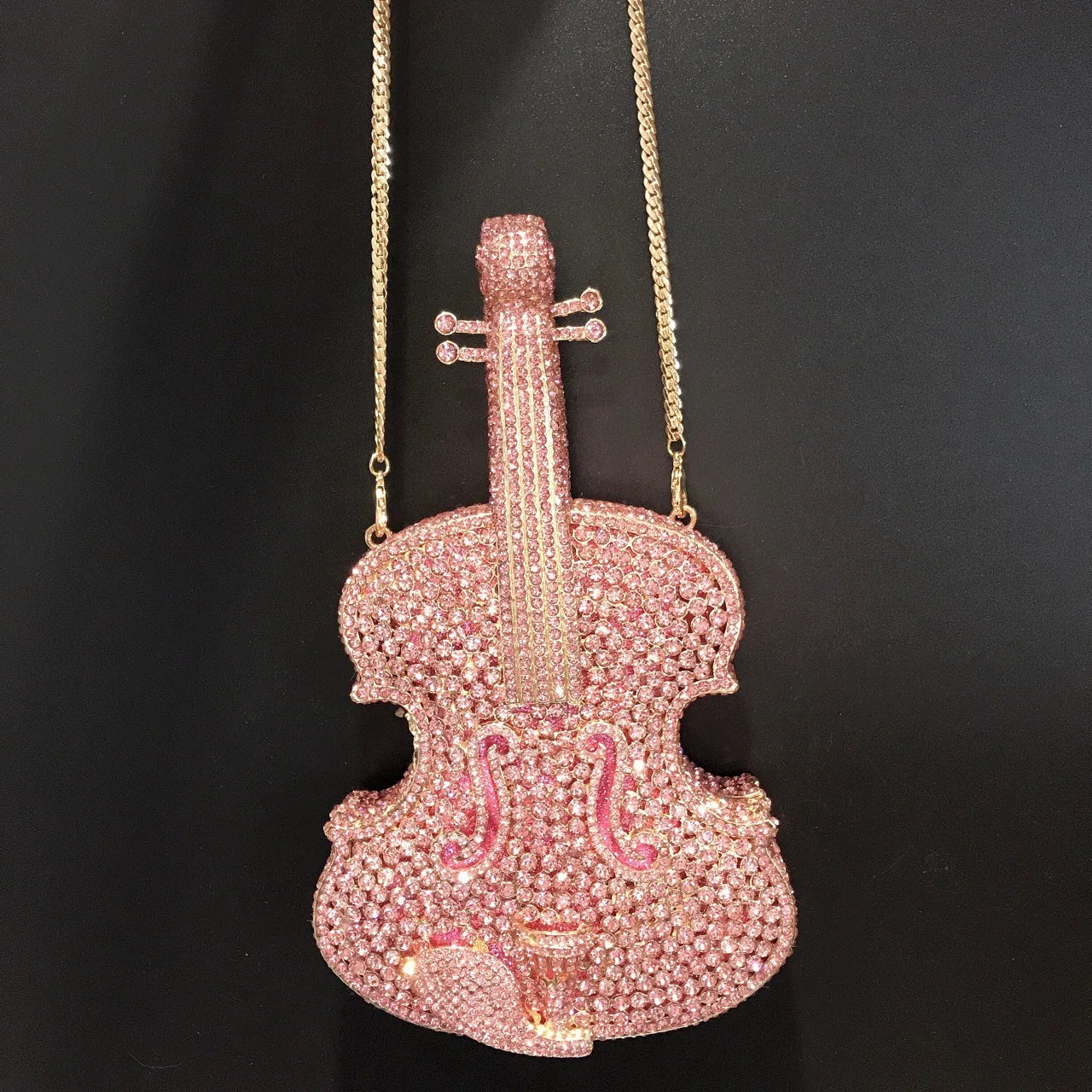 Violin Bling Diamond Purse
