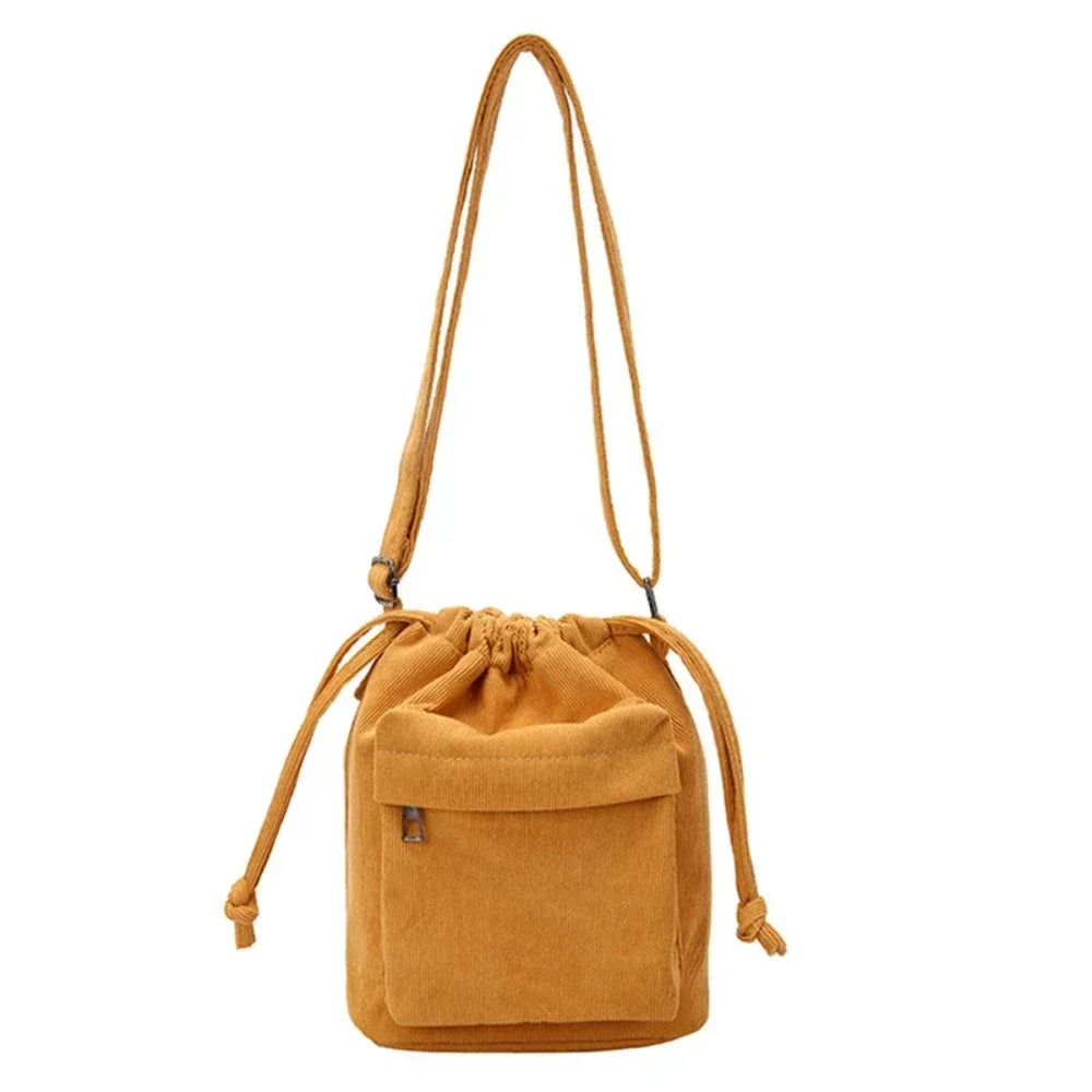 Drawstring Bucket Bag