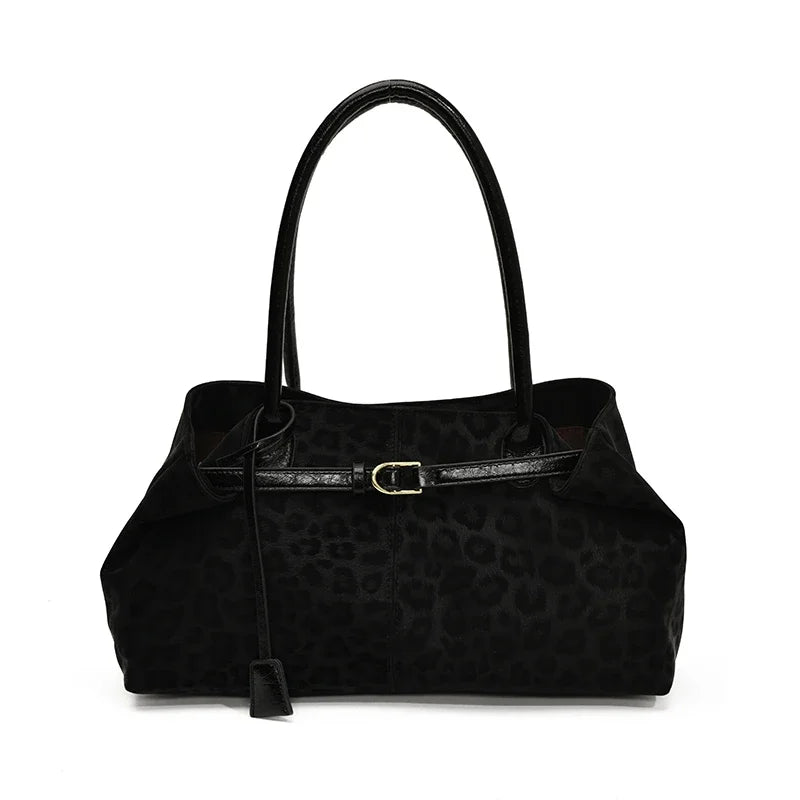 Leopard PU Leather Shoulder Bag
