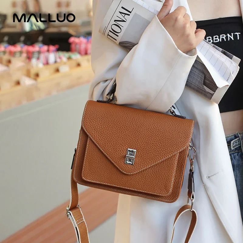 Cow Leather Shoulder Bag