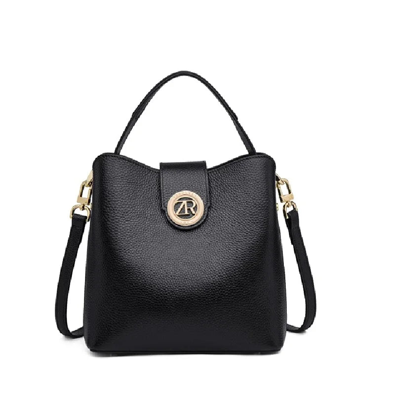 Genuine Leather Shopper Bag