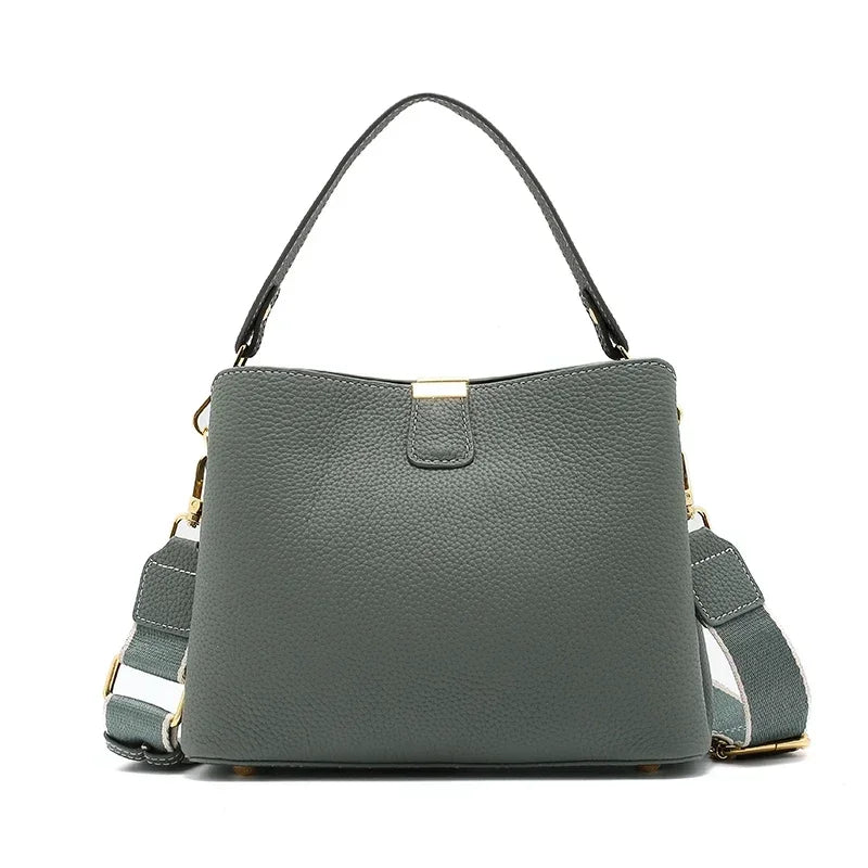 Natural Cow Real Leather Bag