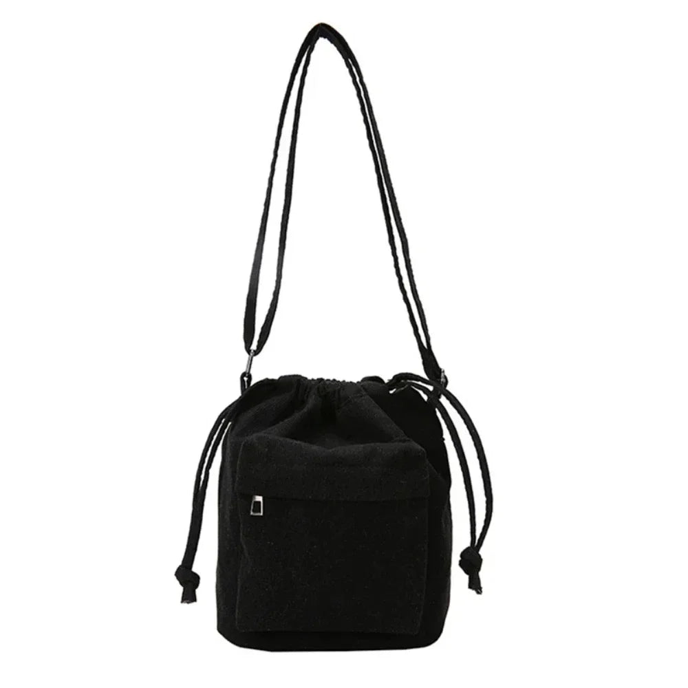 Drawstring Bucket Bag