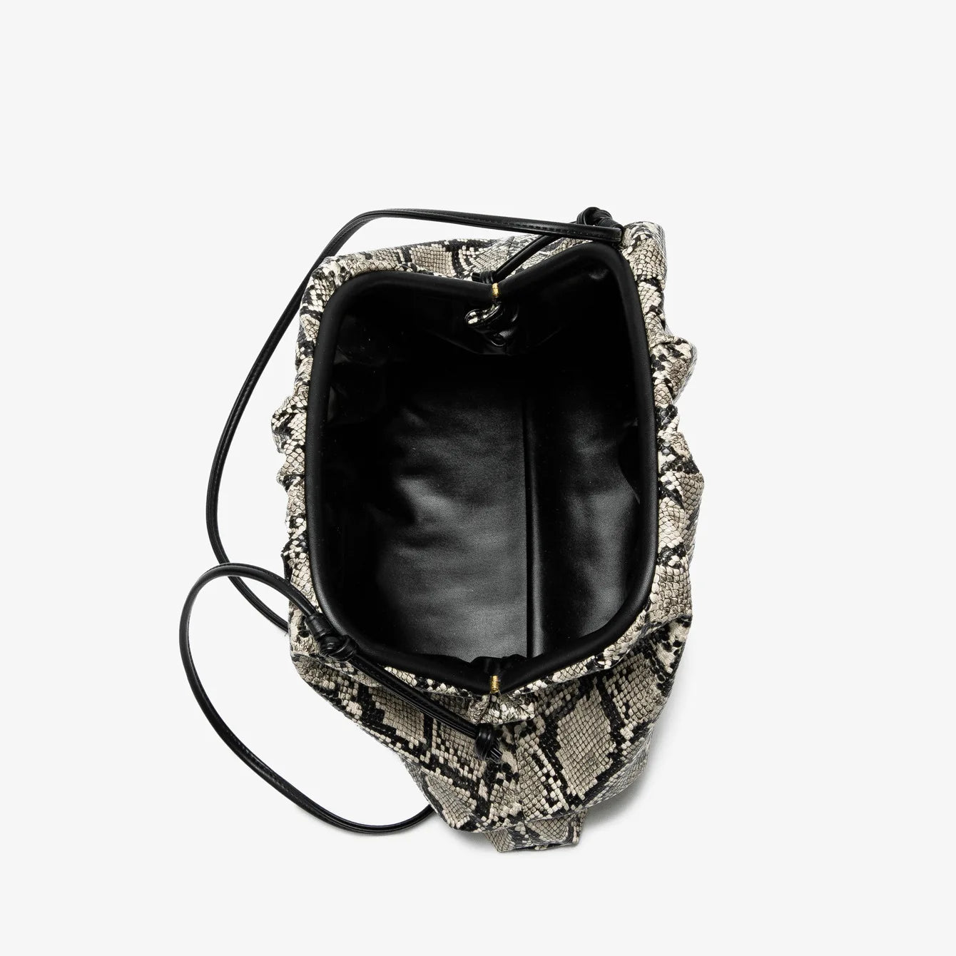Ruched Dumpling Bag