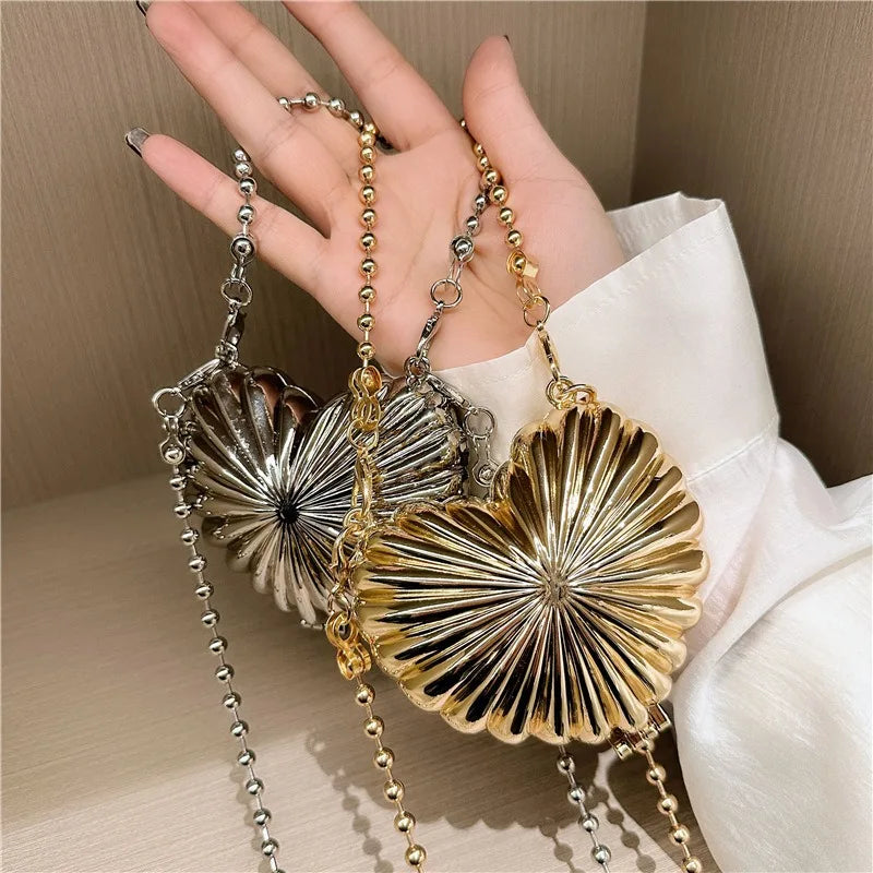 Heart & Shell Mini Bag