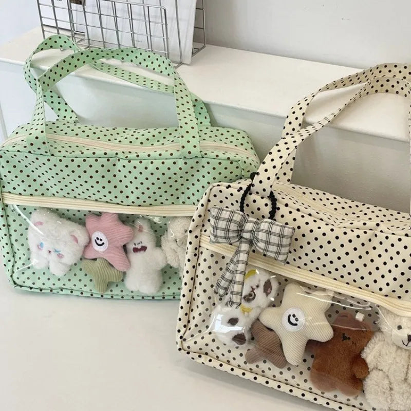 Double Transparent Handbag