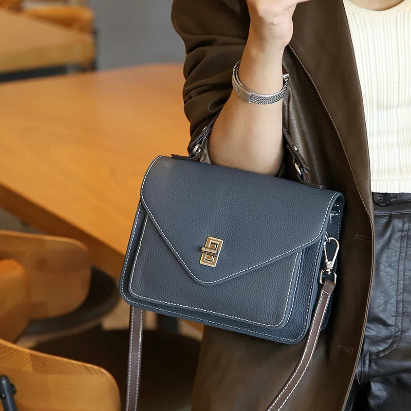 Cow Leather Shoulder Bag