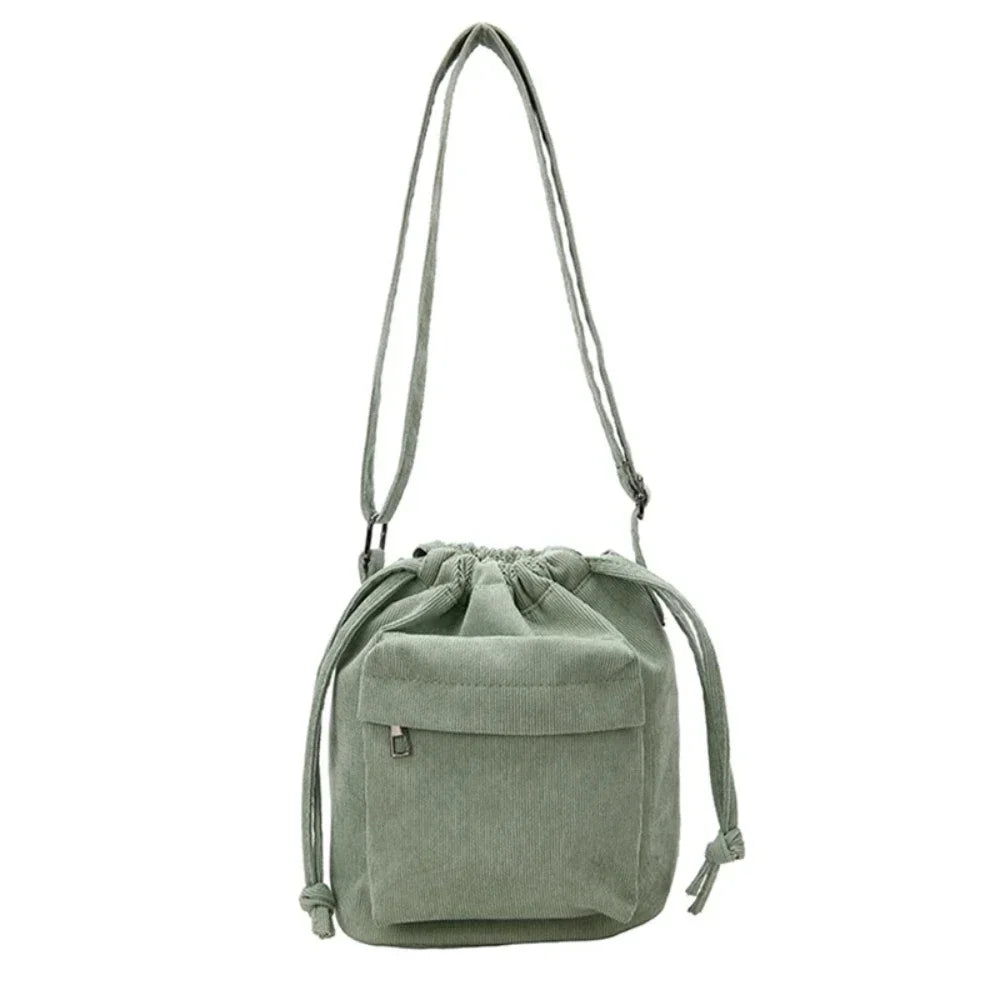 Drawstring Bucket Bag