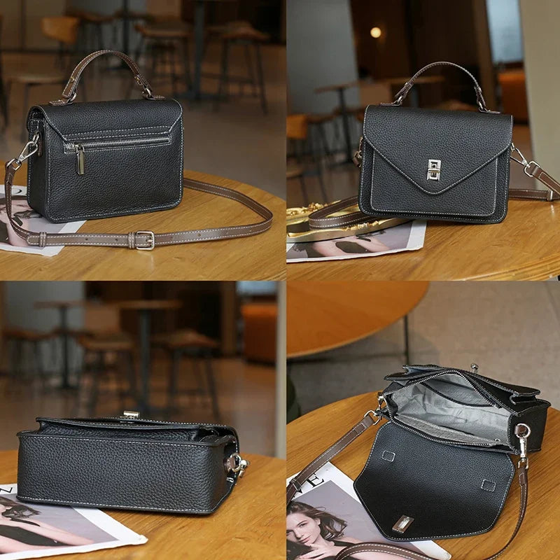 Cow Leather Shoulder Bag