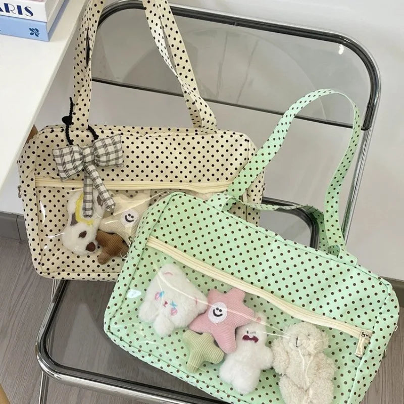 Double Transparent Handbag