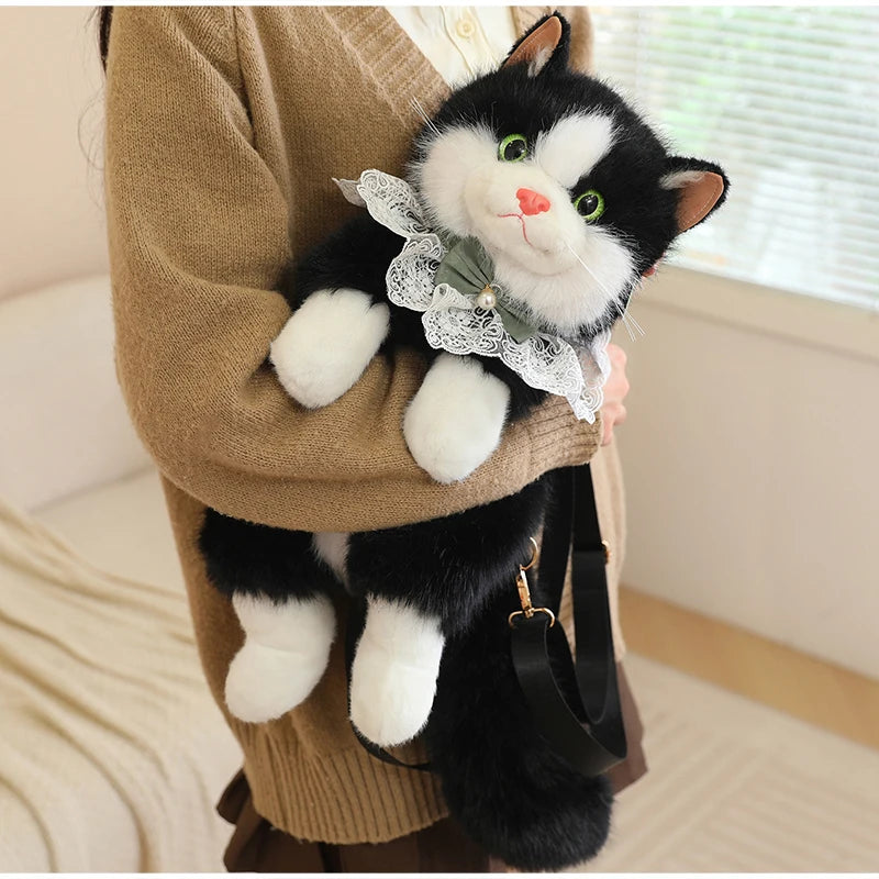 Plush Kitten Backpack