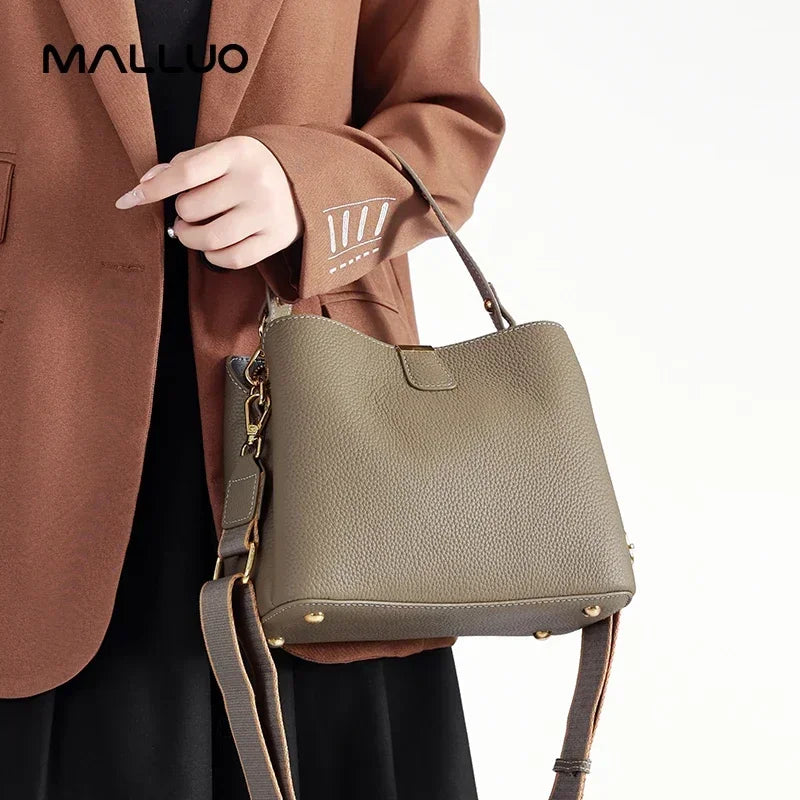 Natural Cow Real Leather Bag