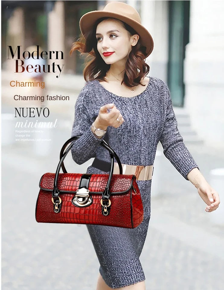 Genuine Leather Handbag
