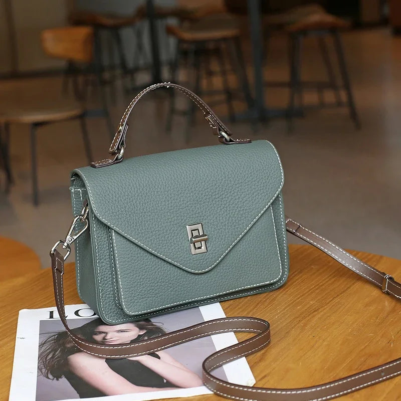 Cow Leather Shoulder Bag