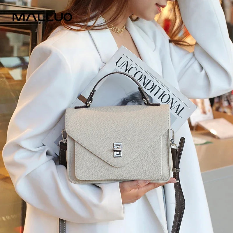 Cow Leather Shoulder Bag
