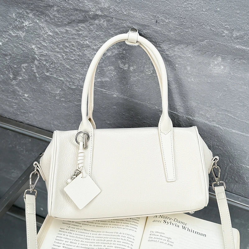 Cowhide Genuine Leather Shoulder Bag