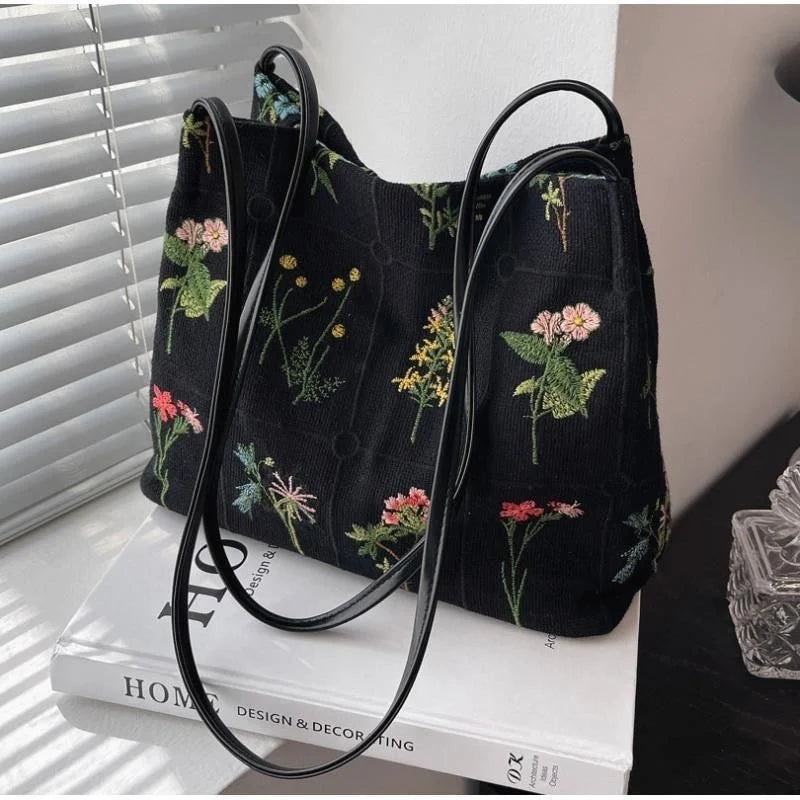 Embroidered Tote
