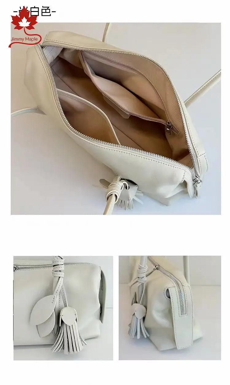 Chic Tassel Design Shoulder Bag