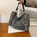 Leopard Print Tote Bag