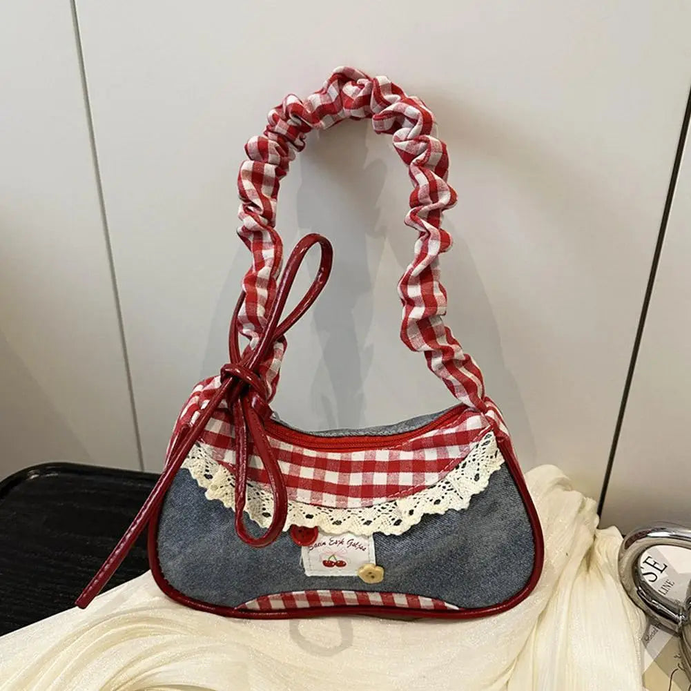 Sweetheart Ruched Mini Bag