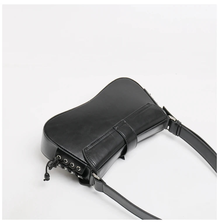 PU Leather Messenger Bag