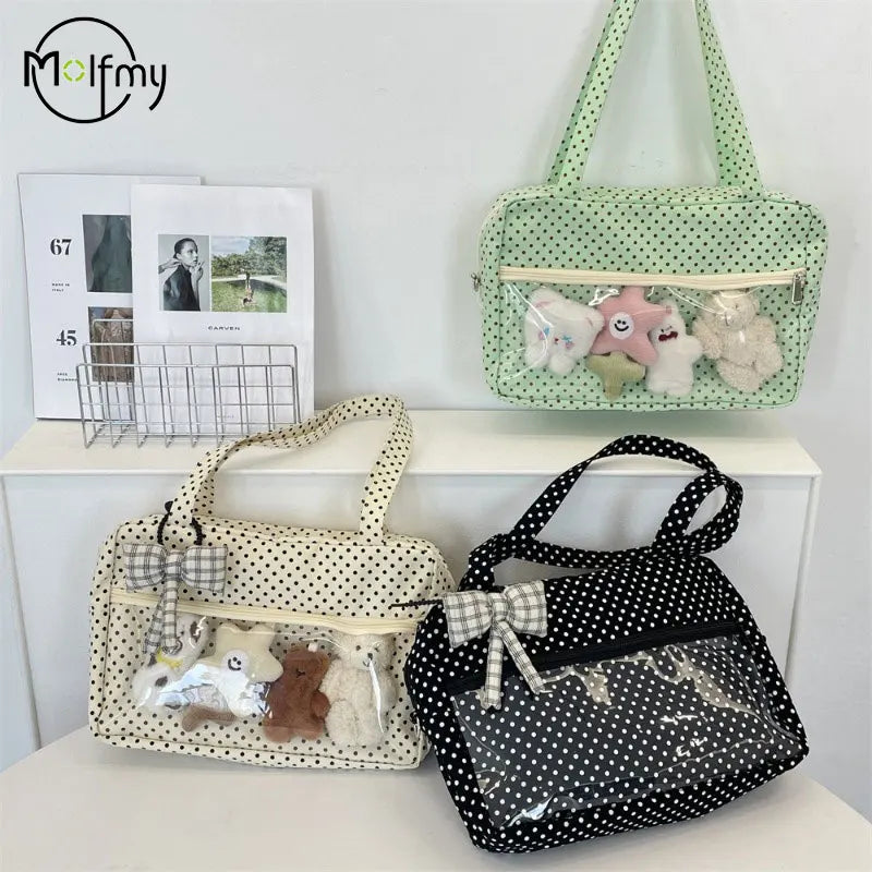 Double Transparent Handbag