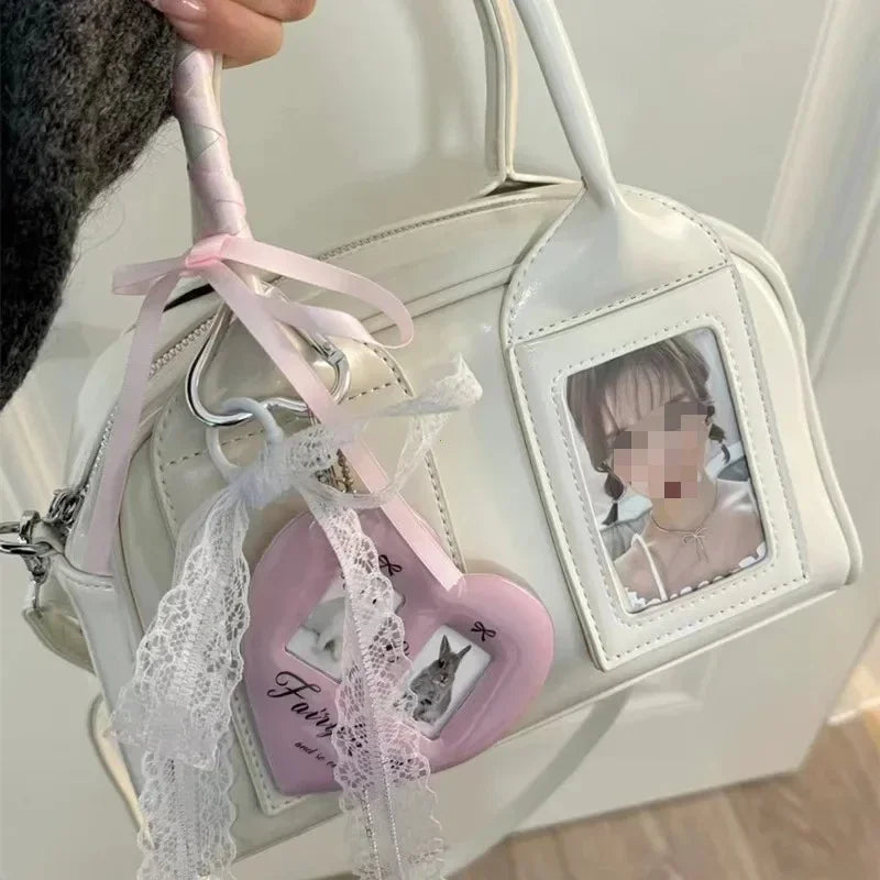 Transparent Ita Crossbody Bag