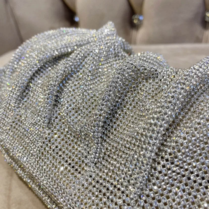 Rhinestone Clutch Bag