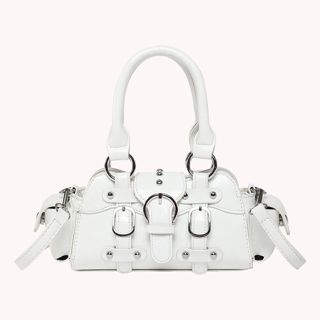 Moto Style Crossbody Bag