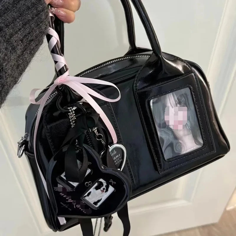 Transparent Ita Crossbody Bag