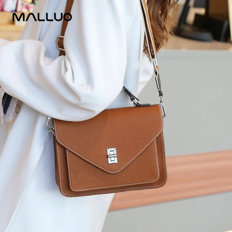 Cow Leather Shoulder Bag