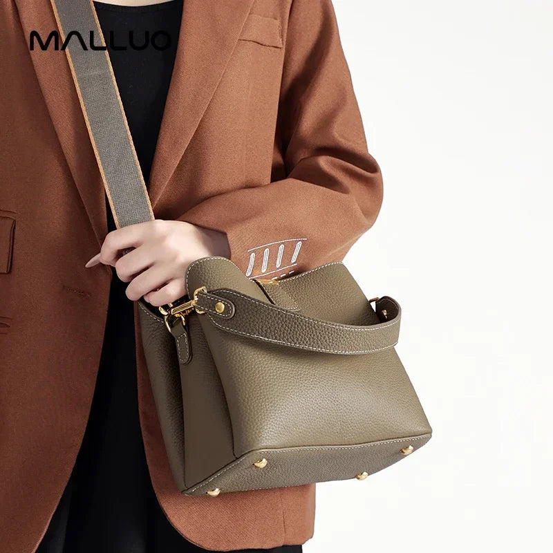 Natural Cow Real Leather Bag