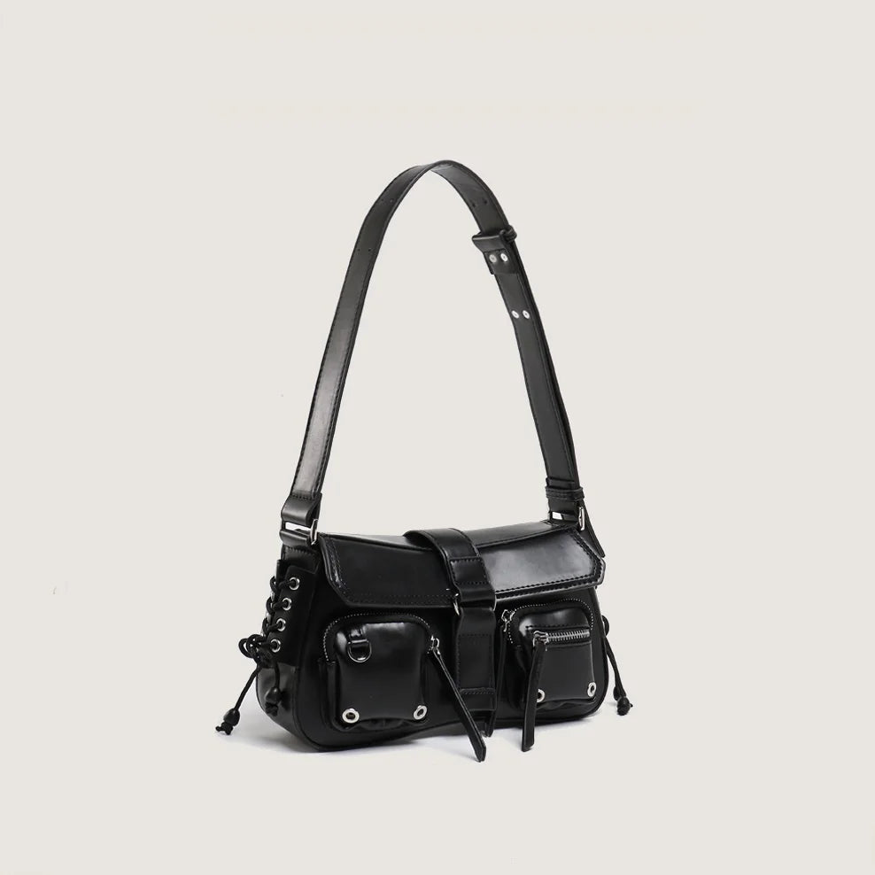 PU Leather Messenger Bag