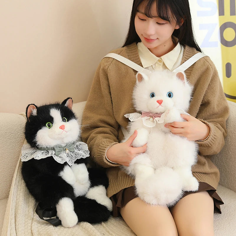Plush Kitten Backpack