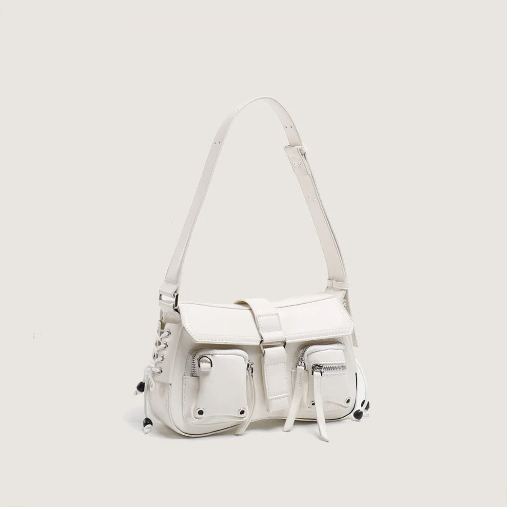 PU Leather Messenger Bag