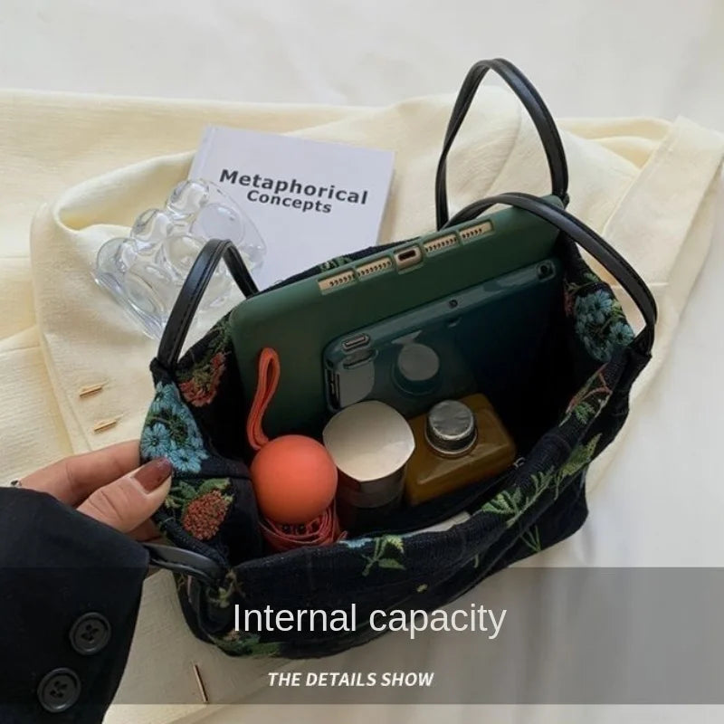 Embroidered Tote