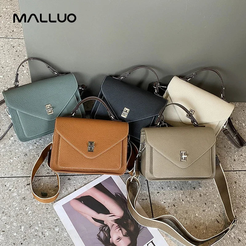 Cow Leather Shoulder Bag